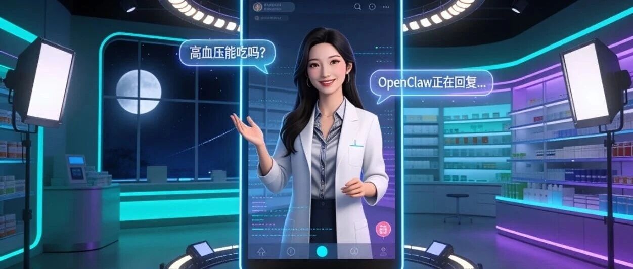 如果让AI 接管你的药店直播间,会发生什么?